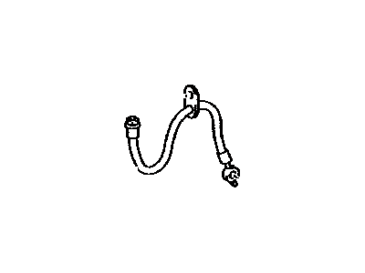 Toyota 90947-02D55 Hose, Flexible