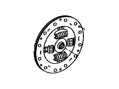 Toyota 31270-48010 Damper Assy, Transmission Input