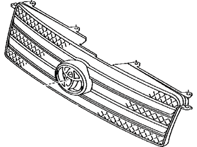 2006 Toyota Highlander Grille - 53111-48090