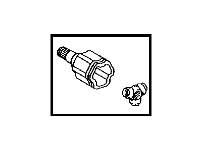 Toyota 43040-0W020 Front Cv Joint Inboard, Left