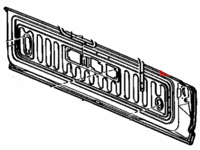 Toyota 65061-90A00 Panel Sub-Assy, Tail Gate