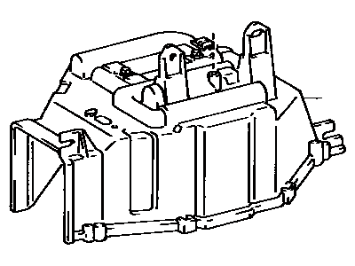 Toyota 88521-90A02 Case, Cooler Unit