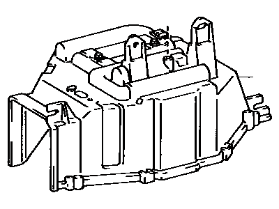 Toyota 88521-90A03 Case, Cooler Unit