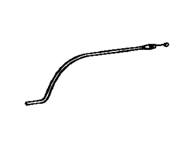 1989 Toyota Land Cruiser Fuel Door Release Cable - 77030-90A01