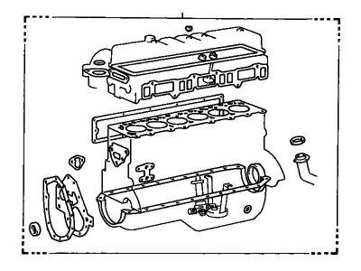 Toyota 04111-61046 Gasket Kit, Engine O
