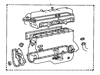 Toyota 04111-58050 Gasket Kit, Engine Overhaul