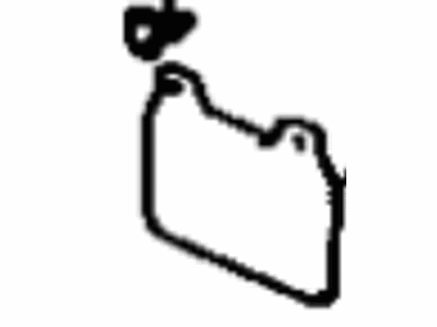 Toyota 76628-90A01 Mudguard, Quarter Panel, Rear