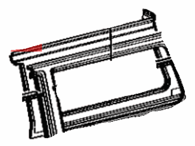 Toyota 61706-90A07 Panel Sub-Assy, Roof Side, Inner LH