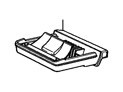 Toyota 74102-90A00-01 RECEPTACLE Sub-Assembly, Ash