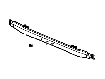 Toyota Land Cruiser Front Cross-Member - 57104-90A01