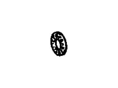 Toyota 90374-34001 Bearing, Thrust Needle Roller