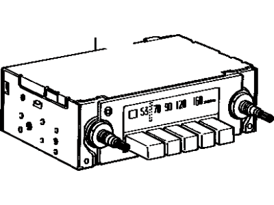 Toyota 86120-90A05 Receiver Assembly, Radio