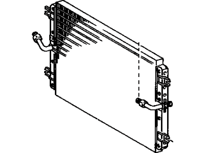 Toyota Land Cruiser A/C Condenser - 88460-90A04