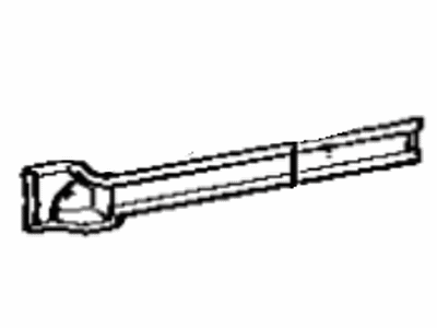 Toyota 62634-90A00 Garnish, Quarter Trim, LH