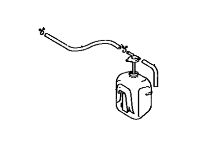 Toyota 16405-90A00 Cap Sub-Assy, Reserve Tank