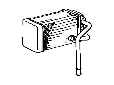 Toyota Land Cruiser Heater Core - 87107-90A01