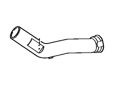 Toyota 55085-90A01 Duct Sub-Assembly, Heater To Register