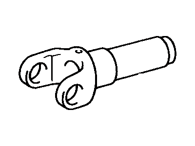 Toyota 37302-60040 YOKE Sub-Assembly, Universal Joint Sleeve