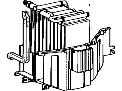 Toyota 88501-90A03 EVAPORATOR Sub-Assembly, Cooler