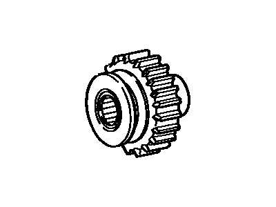 Toyota 33402-60020 Gear Sub-Assy, Reverse Idler