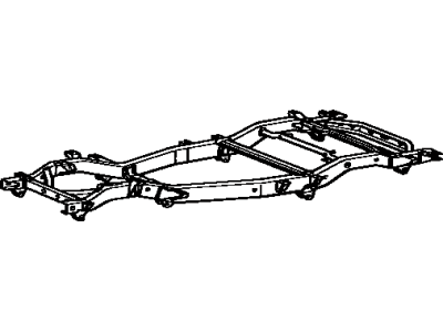 Toyota 51002-60500 Frame Assembly