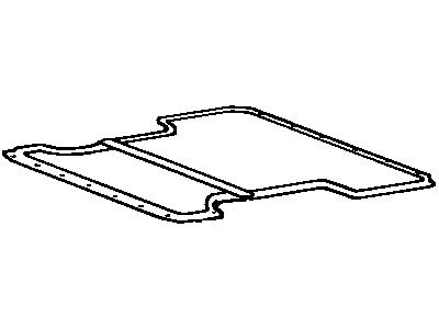 Toyota 58570-89107-04 Mat Assembly, Rear Floor, Rear