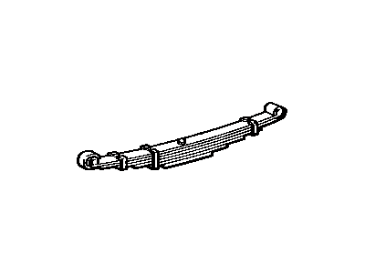 1987 Toyota Land Cruiser Leaf Spring - 48210-60250