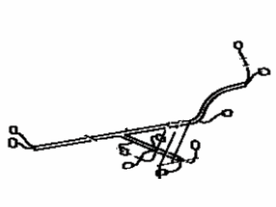 Toyota 82163-90A13 Wire, Floor