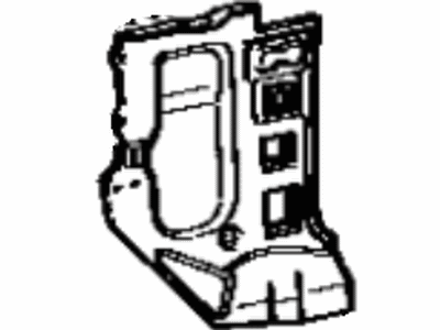 Toyota 61101-90A04 Panel Sub-Assy, Cowl Side, RH