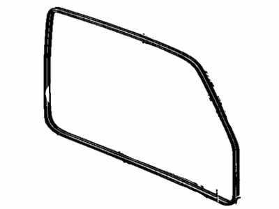 Toyota 67881-90A06 Weatherstrip, Back Door