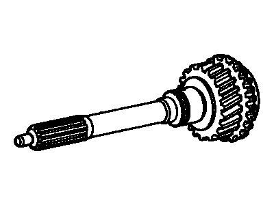 Toyota 33311-60131 Shaft, Input