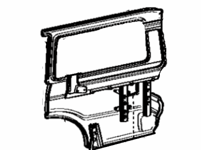 Toyota 61611-90A01 Panel, Quarter, RH