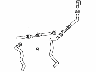 2021 Toyota Highlander Coolant Reservoir Hose - 16260-0P120