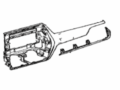 Toyota 55411-0E190 Panel, Instrument Cl