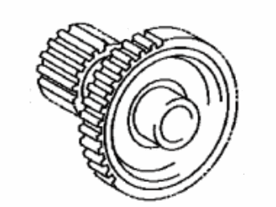 Toyota 35080-0E010 Gear Assembly, Counter D