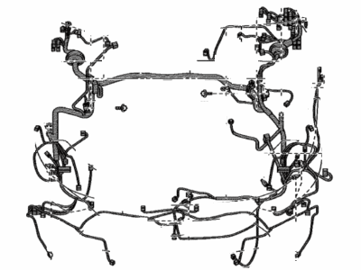 Toyota 82111-0ET50 Wire, Engine Room Ma