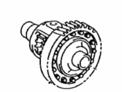 Toyota 41300-0E010 Gear Assembly, Different