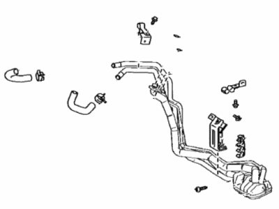 2021 Toyota Highlander A/C Hose - 88710-0E510