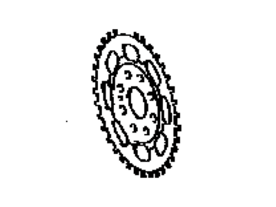 Toyota 19315-0P060 Plate, Crank Angle S