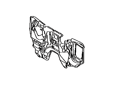 Toyota 55223-42070 INSULATOR, Dash Panel