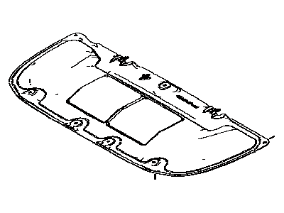 Toyota 53341-42090 Insulator, Hood