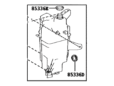 2015 Toyota RAV4 Washer Reservoir - 85315-42320