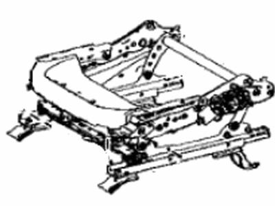 Toyota 72020-42261 ADJUSTER ASSY, FR SE