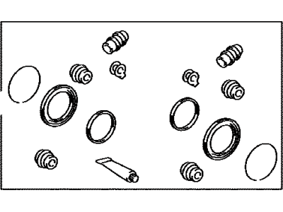 2016 Toyota RAV4 Wheel Cylinder Repair Kit - 04479-33350