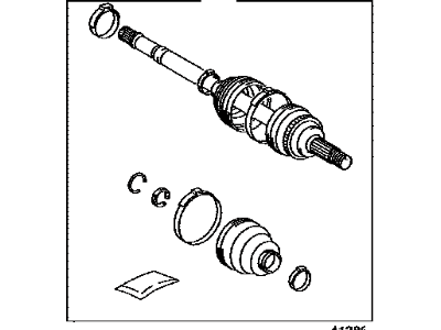 2010 Toyota RAV4 Axle Shaft - 42370-49285