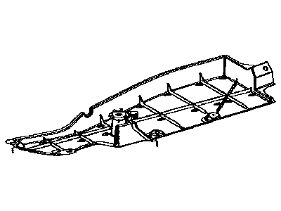 Toyota 50819-42030 Cover Sub-Assembly, Front F