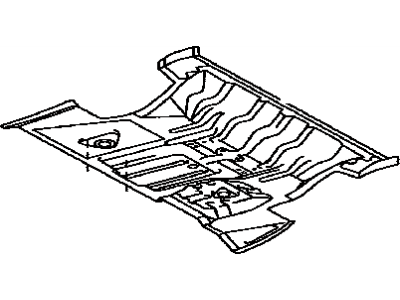 2015 Toyota RAV4 Floor Pan - 58211-78010