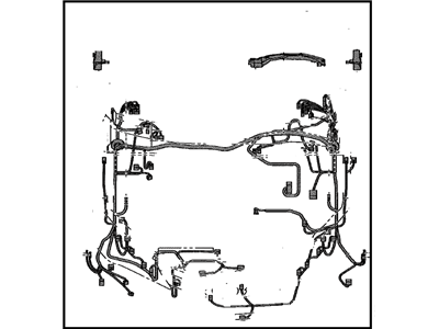 Toyota 82111-42S60 Wire, Engine Room Main