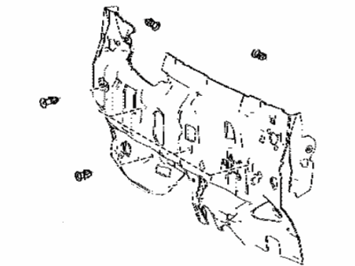 Toyota 55210-42170 INSULATOR Assembly, Dash