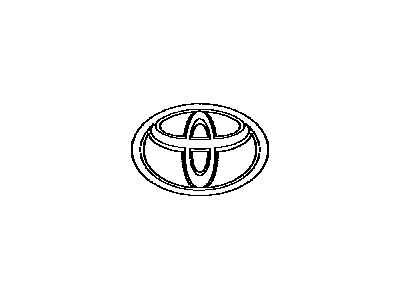 Toyota 75403-42020 Symbol Emblem